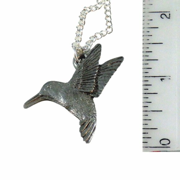 Hummingbird necklace  1665 - Picture 7 of 8